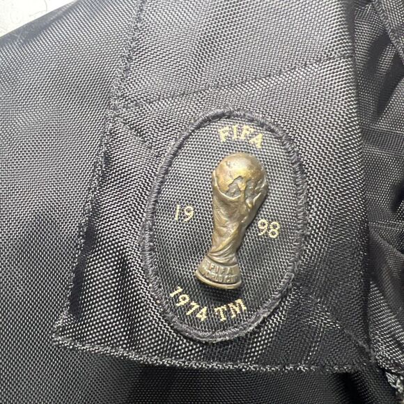 Adidas Vintage Soccer Bomber Light Jacket 98 size M - Picture 4 of 16